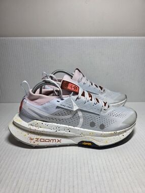 Womens Size 9  Nike ZoomX Zegama 2 Platinum Paint Splatter W FD5191-006